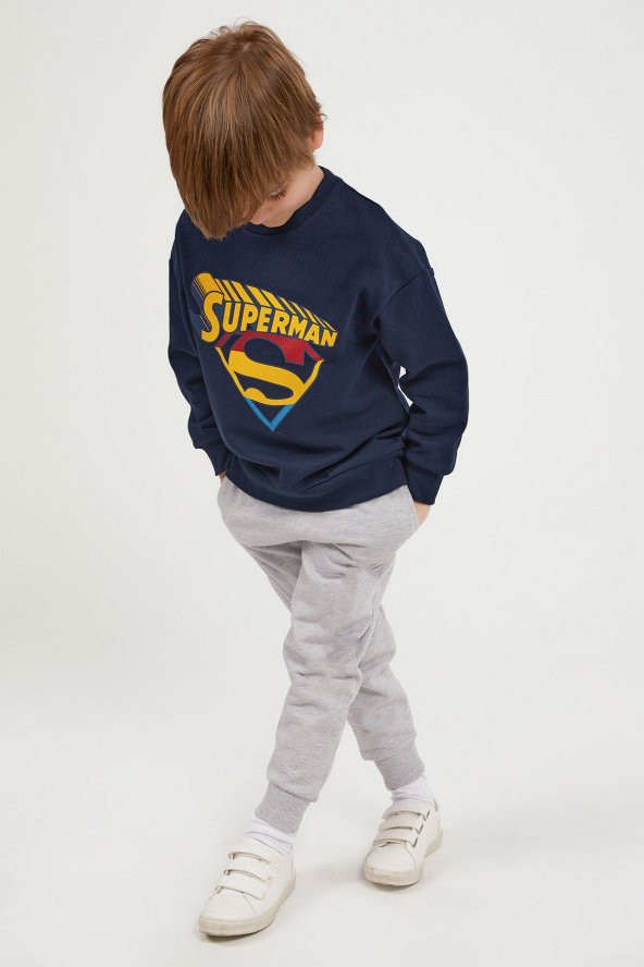 Superman Erkek Çocuk Eşofman Takımı L1531-3