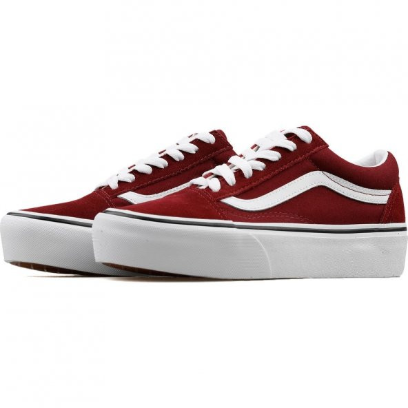 Vans Kadın Ua Old Skool Platform Spor Ayakkabı VN0A3B3U5U71 - 3