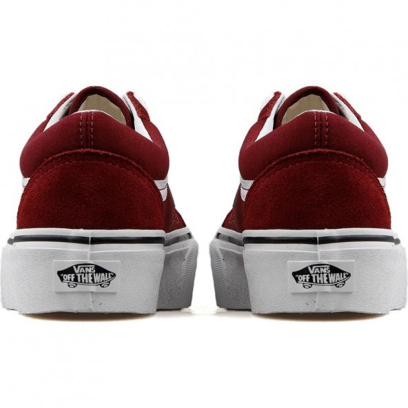 Vans Kadın Ua Old Skool Platform Spor Ayakkabı VN0A3B3U5U71 - 4