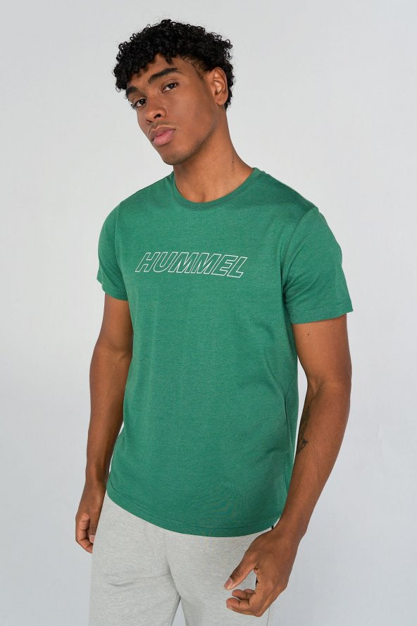 Hummel Erkek Kısa Kol T-Shirt T-Te Callum Cotton T-Shirt 911614