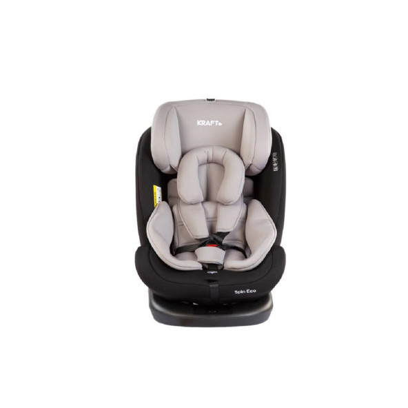 Kraft Kraft Spin Eco Fix 0-36 kg 360 ° Dönebilen Isofixli Oto Koltuğu - BEJ - 5