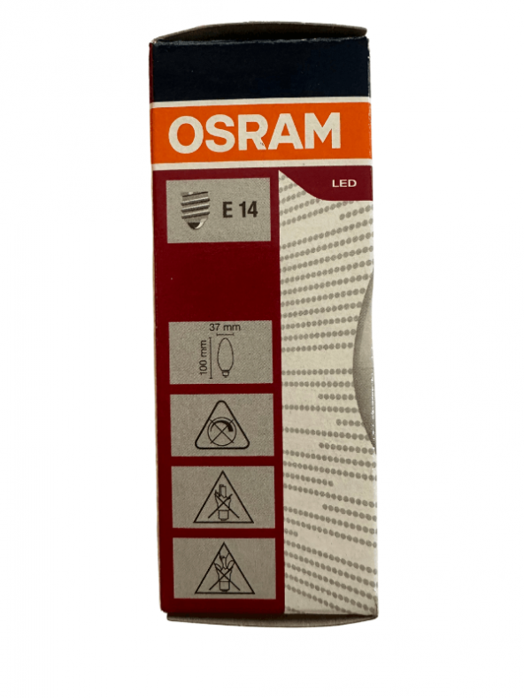Osram 4.9W (40W) E14 Duy 2700K Sarı (3 Adet) - Resim 2