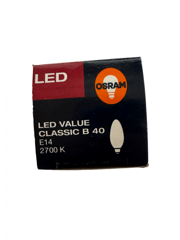 Osram 4.9W (40W) E14 Duy 2700K Sarı (5 Adet) - 7