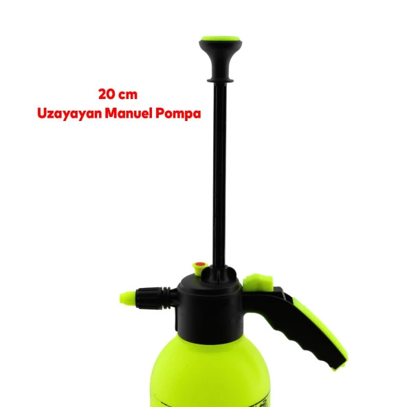 Mur-cell Basınçlı Dezenfekte Sisleme Mekanik İlaçlama Pompası Püskürtücü 2L - 3