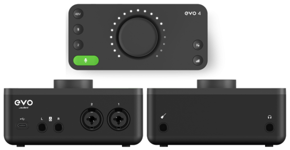 Audient Evo Start Recording Bundle Yüksek Kalite USB-C Ses Kartı - 2