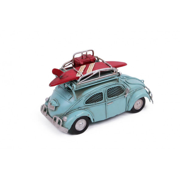 Dekoratif Metal Araba Çerçeveli ve Kumbaralı 1210E-3397SS Model-M41 - 5