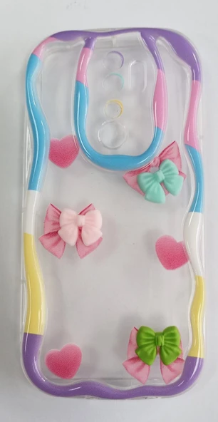 Xiaomi Redmi Note 8 Pro Uyumlu Emojili Kalın Yumuşak Şeffaf Kılıf ürün görseli 1