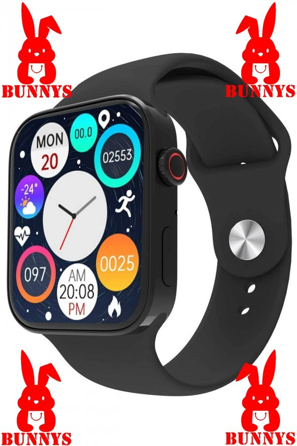 BEST TİME Akıllı Saat General Mobile GM 22 Uyumlu Konuşma Özellikli Smart Watch - 1