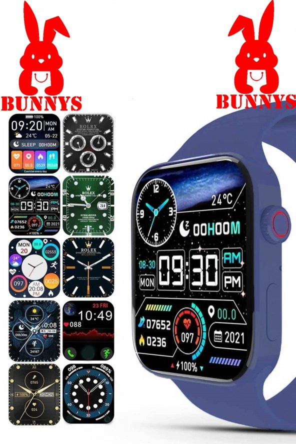 BEST TİME Akıllı Saat General Mobile GM 22 Uyumlu Konuşma Özellikli Smart Watch - 4