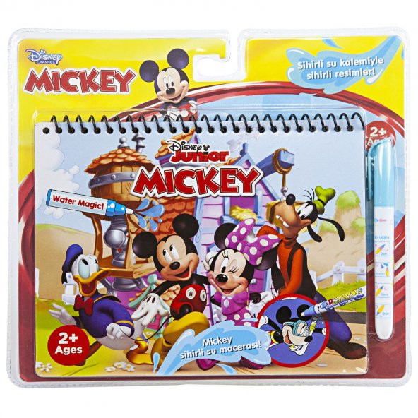 Lisanslı Disney Mickey Mouse Magic Water Sihirli Boyama Kitabı