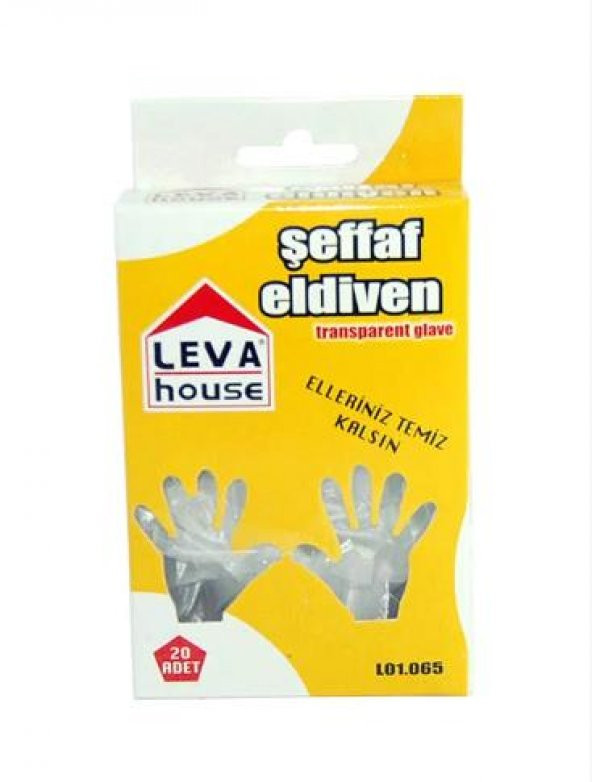 Leva Seffaf Eldiven 20 Li L01.065