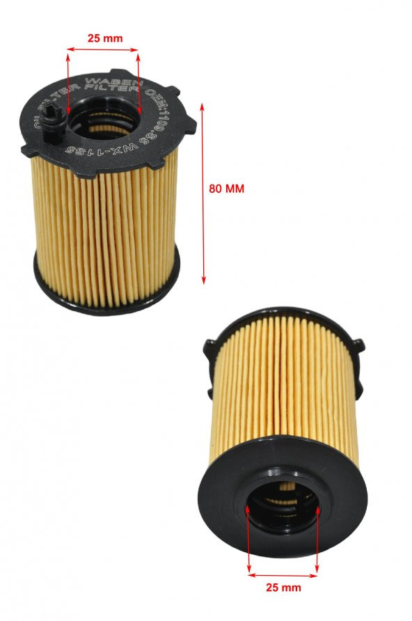 Peugeot 207 1.6 Hdi 90-110 Hp 2006-2013 4'Lü Filtre Bakım Seti - 3