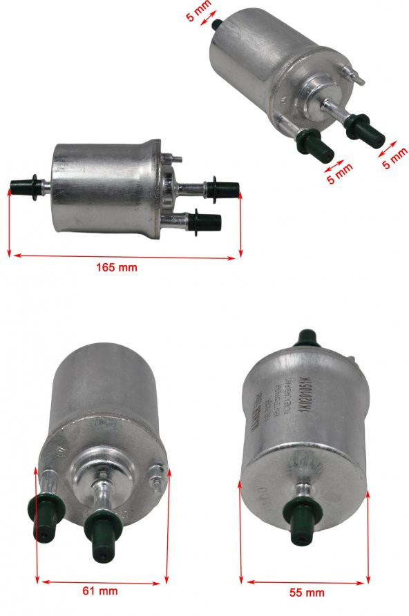 Volkswagen Eos 1.4 Tsi 118 Kw 2009-2016 4'Lü Filtre Bakım Seti - 4