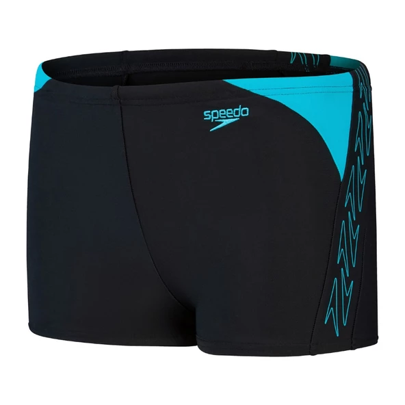 Speedo Hyperboom Auashort Erkek Çocuk (Siyah/Mavi)