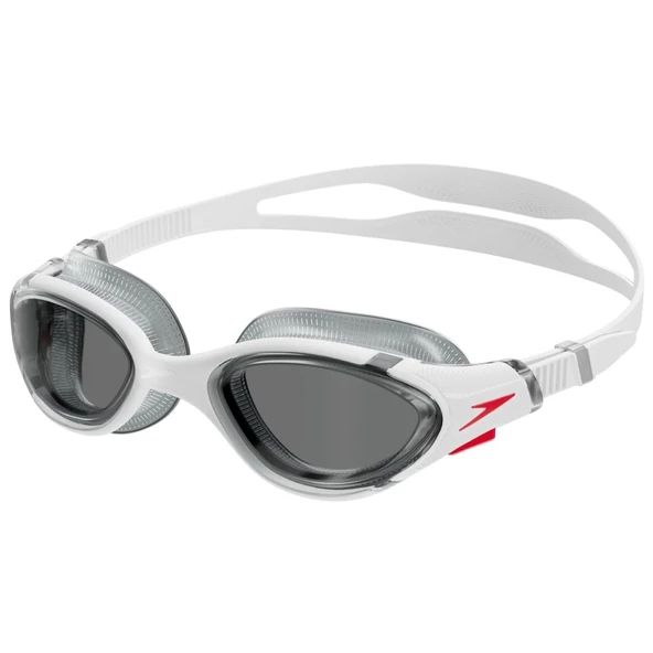 Speedo Biofuse Reflex Yüzücü Gözlüğü (Beyaz/Duman)