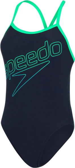 Speedo Hyperboom Turnback (Navy/Green)