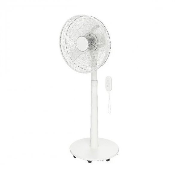 Ayaklı ve Uzaktan Kumandalı Beyaz Vantilatör 35 cm - 3