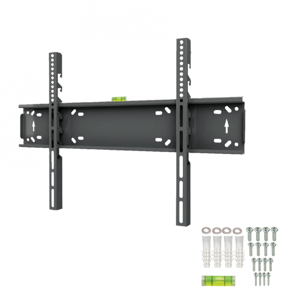 Bestoclass Premium Product Finlux 75FUC8560  Sabit Duvar Tipi Tv Askı Aparatı ( Kademeli ve Aşağı,Yukarı,Yatay Hareket Özellikli) - Resim 2
