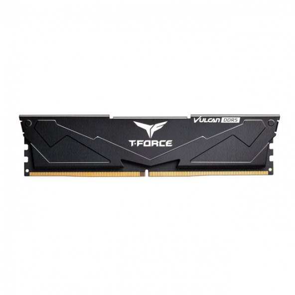T-Force Vulcan Black 32GB(2x16GB) 6000Mhz DDR5 CL38 Gaming Ram (FLBD532G6000HC38ADC01)