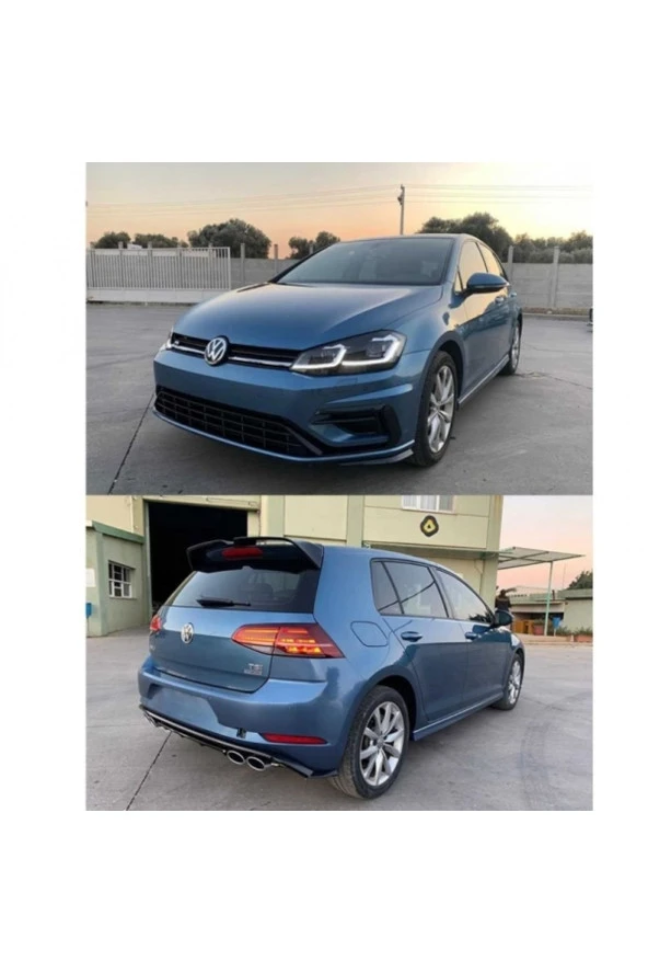 Volkswagen Golf 7 Için Golf 7,5 R Body Kit - Resim 2