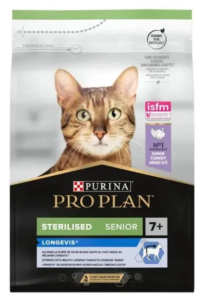 Proplan Hindili Kısırlaştırılmış Yaşlı Kedi Maması 3 Kg