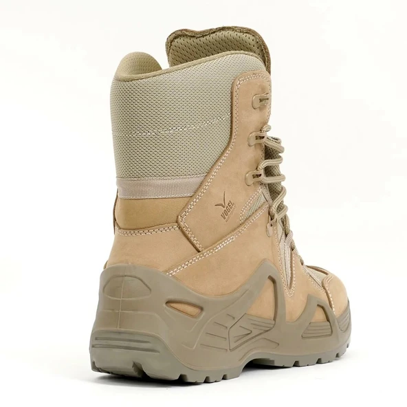 VOGEL1490 Çöl Beji Rengi Fermuarsız Arazi Outdoor Trekking Askeri Botu 4 Mevsim - 4