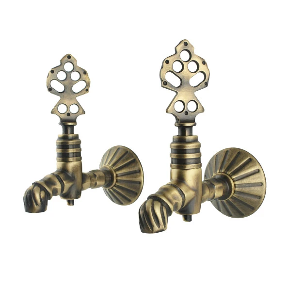 FKN LPD İkili Burmalı Antik Osmanlı Musluk ürün görseli