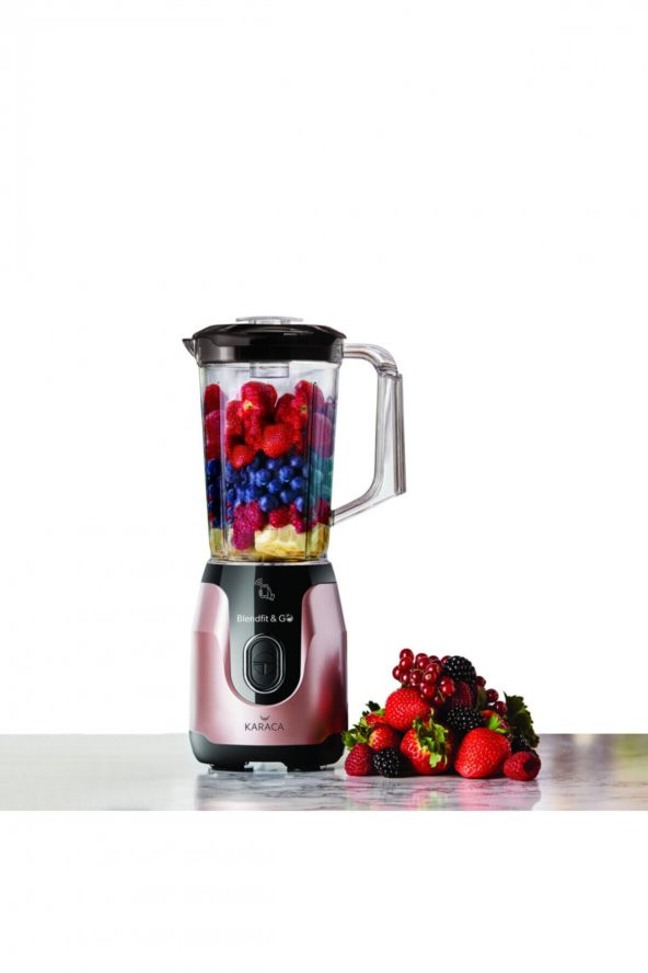 Karaca  Blendfit Go Rosegold Smoothie Blender Seti