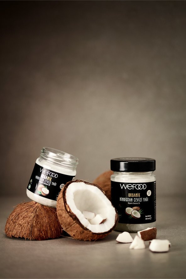 Wefood Organik Hindistan Cevizi Yağı 150 ml (Soğuk Sıkım) - 4