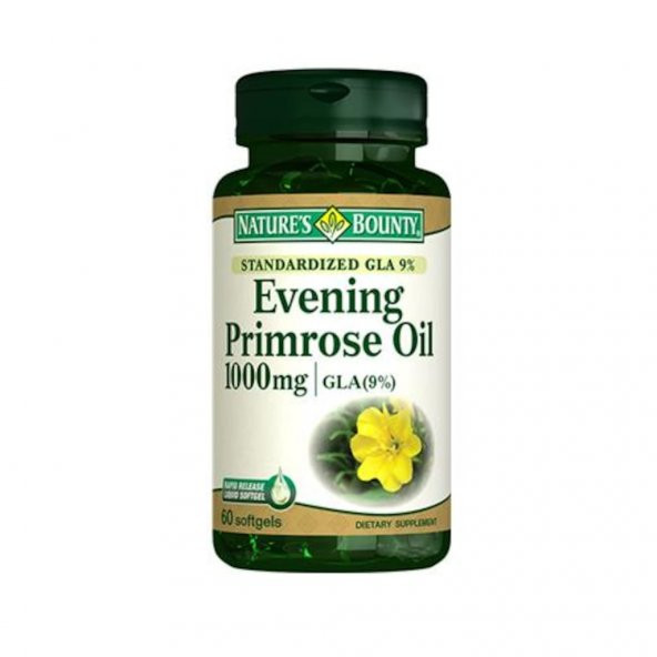 Natures Bounty Evening Primrose Oil 1000 Mg 60 Kapsül ürün görseli 1