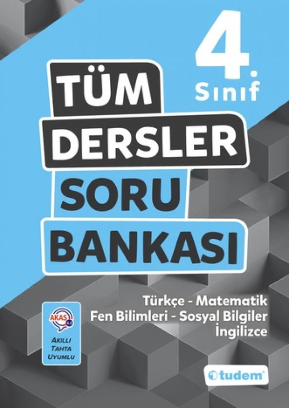 Tudem 4. Sınıf Tüm Dersler Soru Bankası 2023