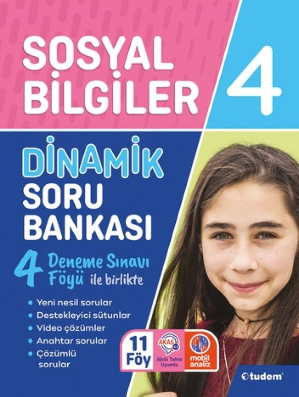 Tudem 4. Sınıf Sosyal Bilgiler Dinamik Soru Bankası 2023