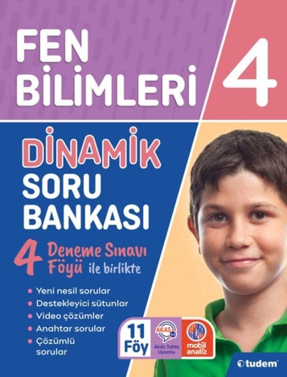 Tudem 4. Sınıf Fen Bilimleri Dinamik Soru Bankası 2023