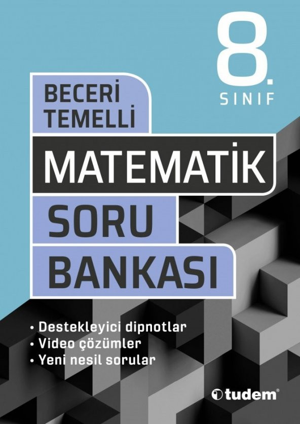 Tudem 8. Sınıf Matematik Beceri Temelli Soru Bankası 2023