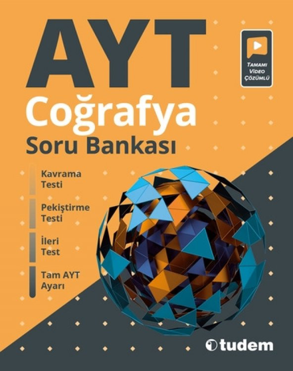 Tudem Ayt Coğrafya Soru Bankası 2023