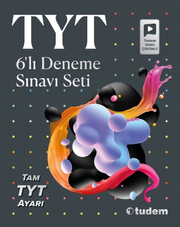 Tudem Tyt 6 Lı Deneme Sınavı Seti 2023