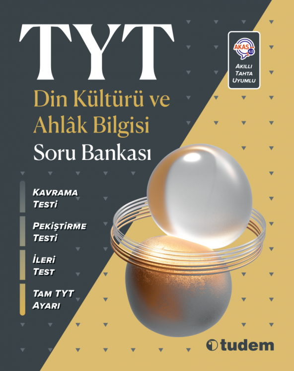 Tudem Tyt Din Kültürü Ve Ahlak Bilgisi Soru Bankası 2023