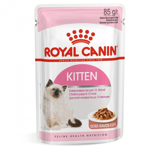 Royal Canin Kitten Gravy Gebe ve Yavru Konserve Kedi Maması 85Gr - 1