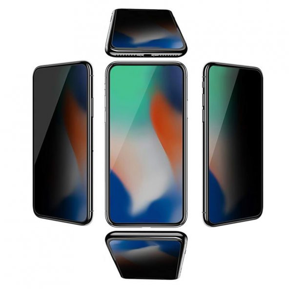 Xiaomi Poco X5 5G Hayalet Privacy FlexiGlass MAT Nano Ekran Koruyucu - 6