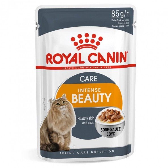 Royal Canin İntense Beauty Soslu Kedi Konservesi 85 Gr