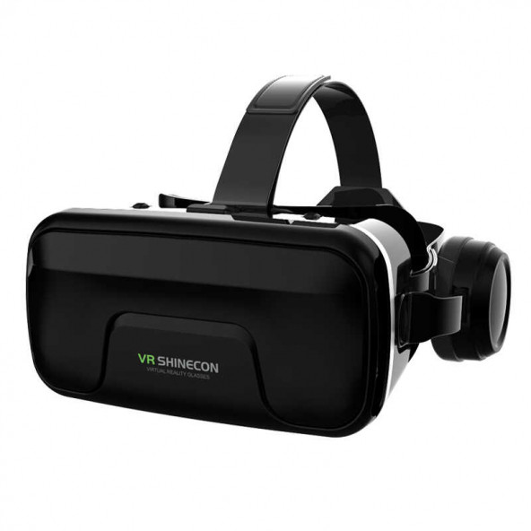 Vr Shinecon Sanal Gerçeklik Gözlüğü Kulaklıklı 3d Vr Filmler Video Oyunları Tüm Telefonlara Uyumlu G04EA 4.7-7.2 INCH