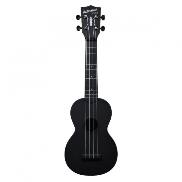 Kala KA-SWB-BK Waterman Soprano Ukulele (Mat Siyah) - 1