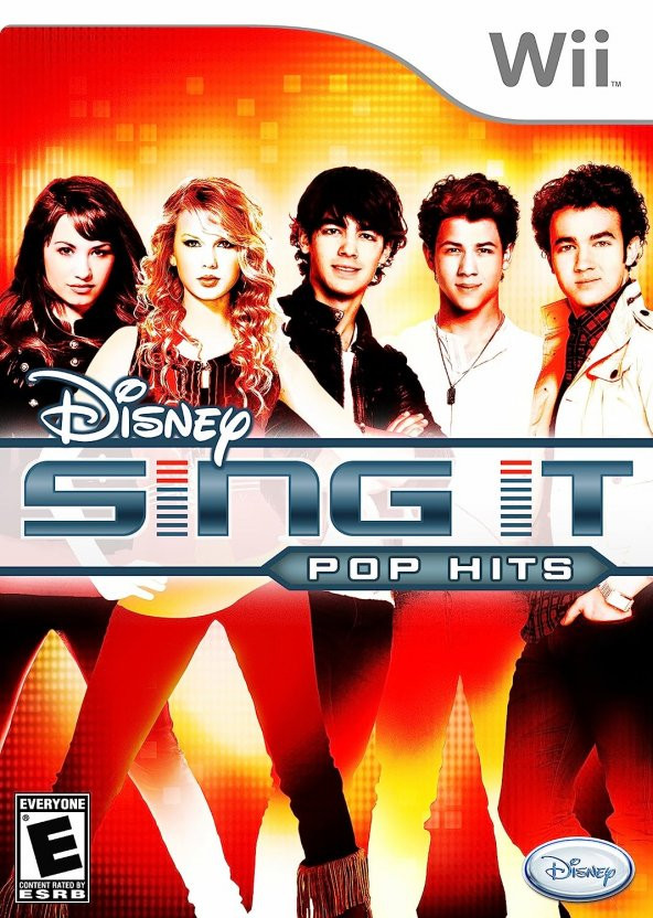 Disney Sing It Pop Hits Nintendo Wii Oyun Karaoke Mikrofon Hediyeli