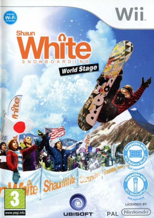 Shaun White Snowboarding World Stage Nintendo Wii Oyun