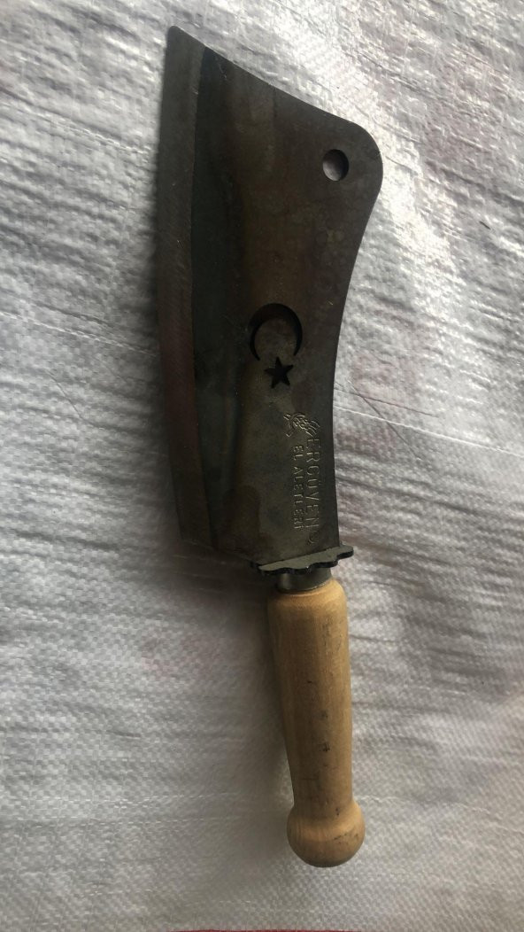 MUTFAK SATIRI ÇOK AMAÇLI SATIR AHŞAP SAPLI SATIR AY YILDIZLI SATIR - 2