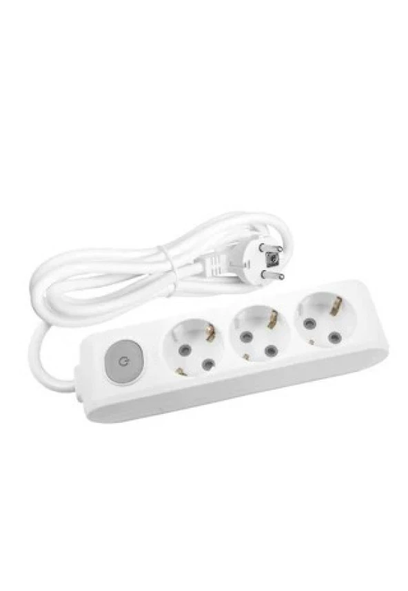 ARS 3 MT 3 Lü Akım Korumalı Anahtarlı Grup Priz 340369 - 2