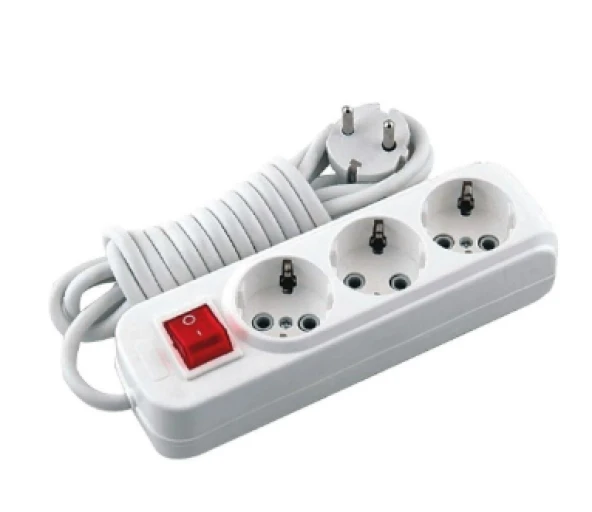 ARS 3 MT 3 Lü Akım Korumalı Anahtarlı Grup Priz 340369