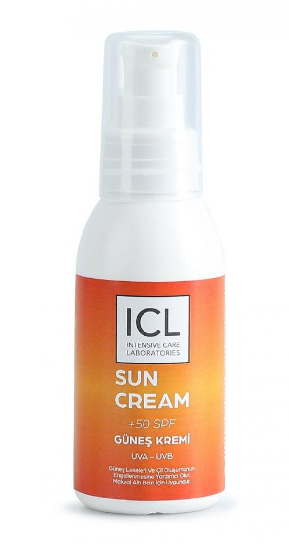 ICL Intensive Care Laboratories Sun Cream Spf 50+ 100 Ml