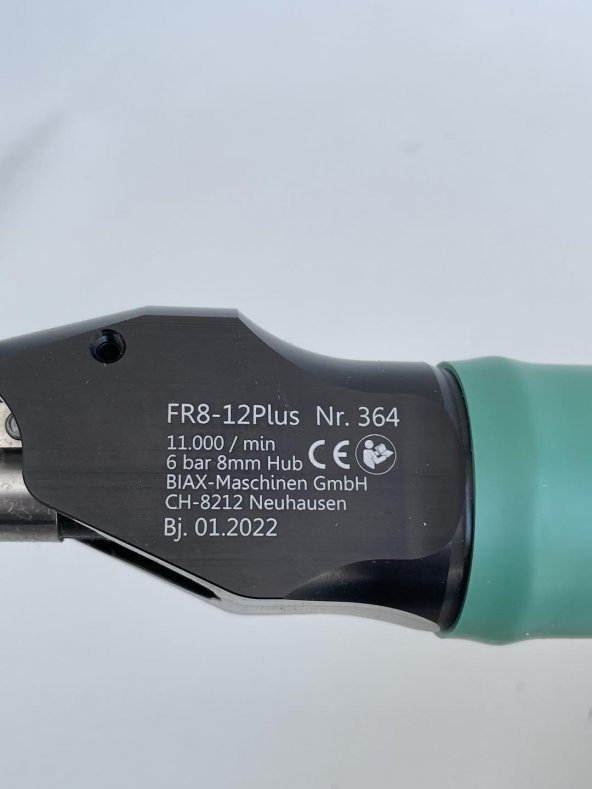 Biax FR8-12 Plus Pneumatic Eğeleme Makinesi 150322840 - 7