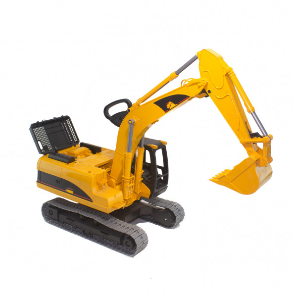 1:16 Ölçek Oyuncak Excavator Kepçe Dev Boy Sürtmeli - 4